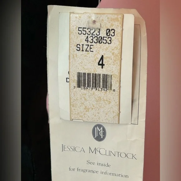 SOLD ****Vintage deadstock old Hollywood glam black velvet gothicglam long - Picture 14 of 16